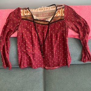 Bohemian style shirt